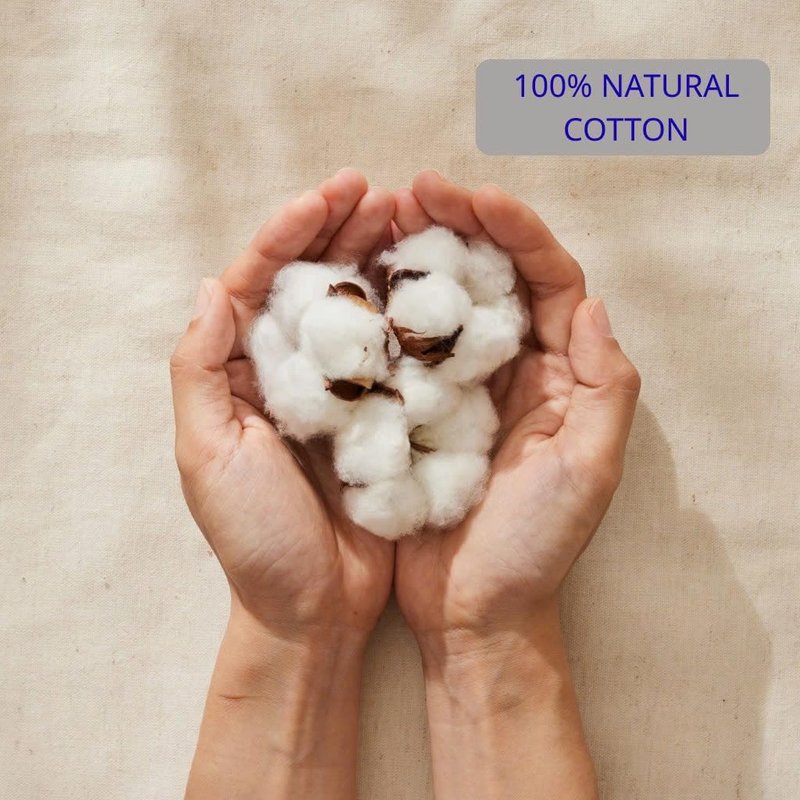 Corton Rounds for Face, Cotton Rounds (222 Count), Cotton Pads for Face, Makeup Remover Pads, 100% Cotton Absorbent and Textured Cotton Pads, Lint-Free