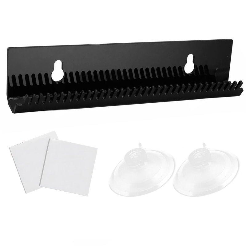 Hair Extension Holder Braiding Hair Rack Hair Extension Hanger Hair Holder Weft Holder w/2 Suction Cups Designed to Securely Hold Extra Wide Wefts While You Wash, Color, Style & Store