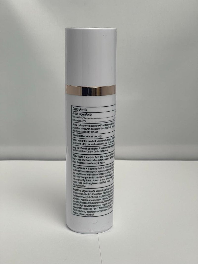 DRMTLGY Moisturizer - SPF 46 Anti-Aging Tinted Facial Sunscreen 2 Pack | Broad Spectrum UVA/UVB Protection