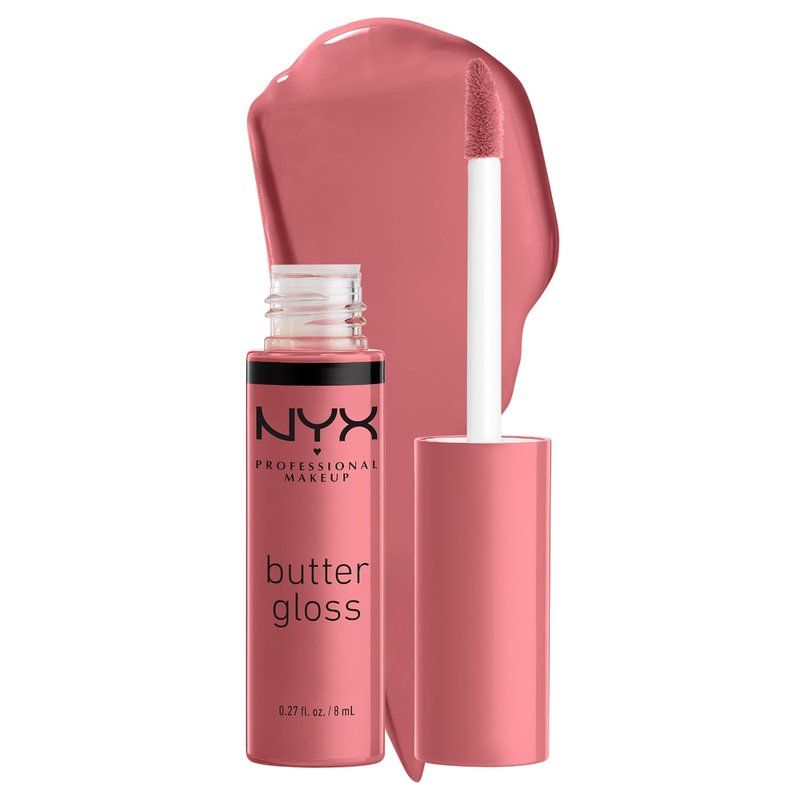 NYX PROFESSIONAL MAKEUP Butter Gloss - Non-Sticky Tiramisu Lip Gloss for Smooth, Luscious Lips