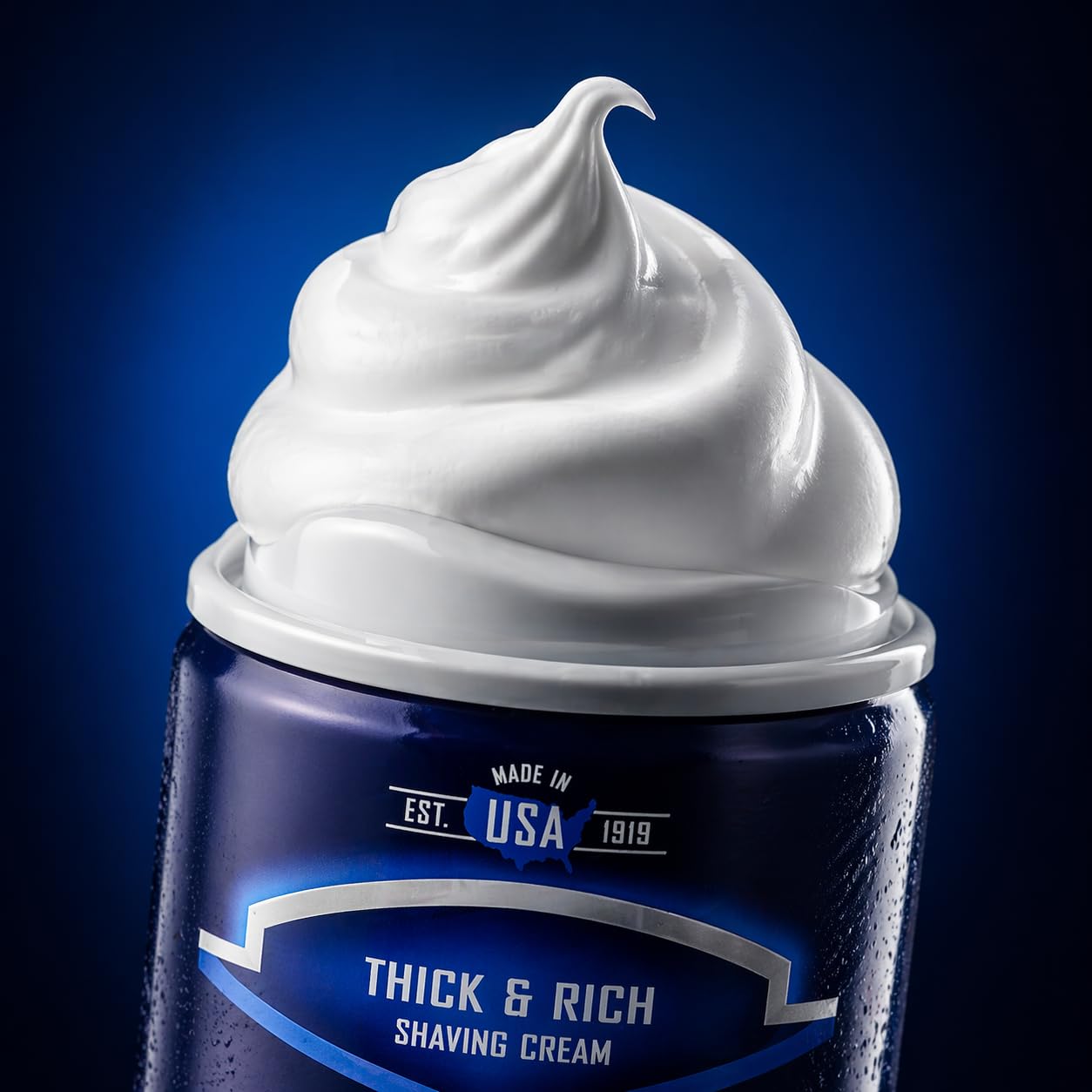 Sensitive Skin Thick & Rich Shaving Cream for Men, Smooth Glide Formula for Comfortable Shave, Helps Reduce Razor Drag, Easy Rinse, 10 oz