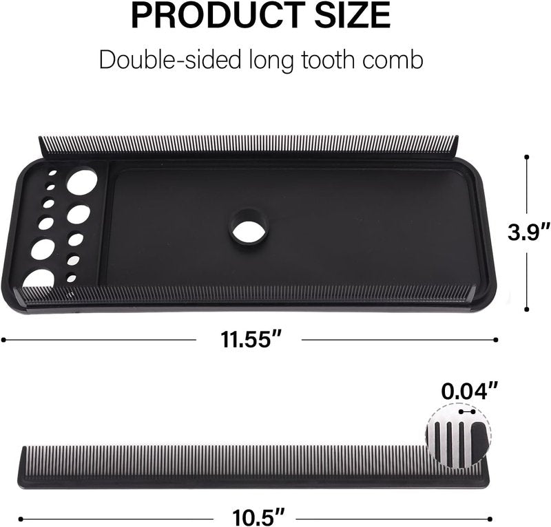 Skiennix Hair Extension Holder - Double-Sided Display Rack for Salon & Home Use | Hair Separator Tool