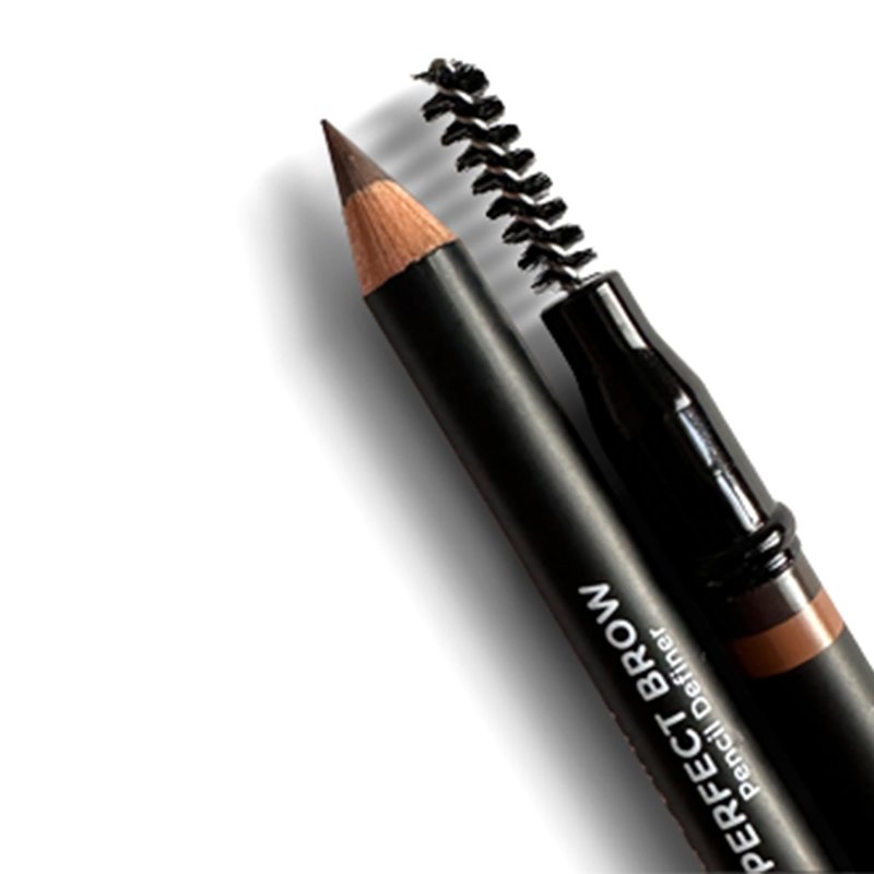 Lord & Berry PERFECT BROW Pencil, Eyebrow Pencil with Blending Tool, Brunette
