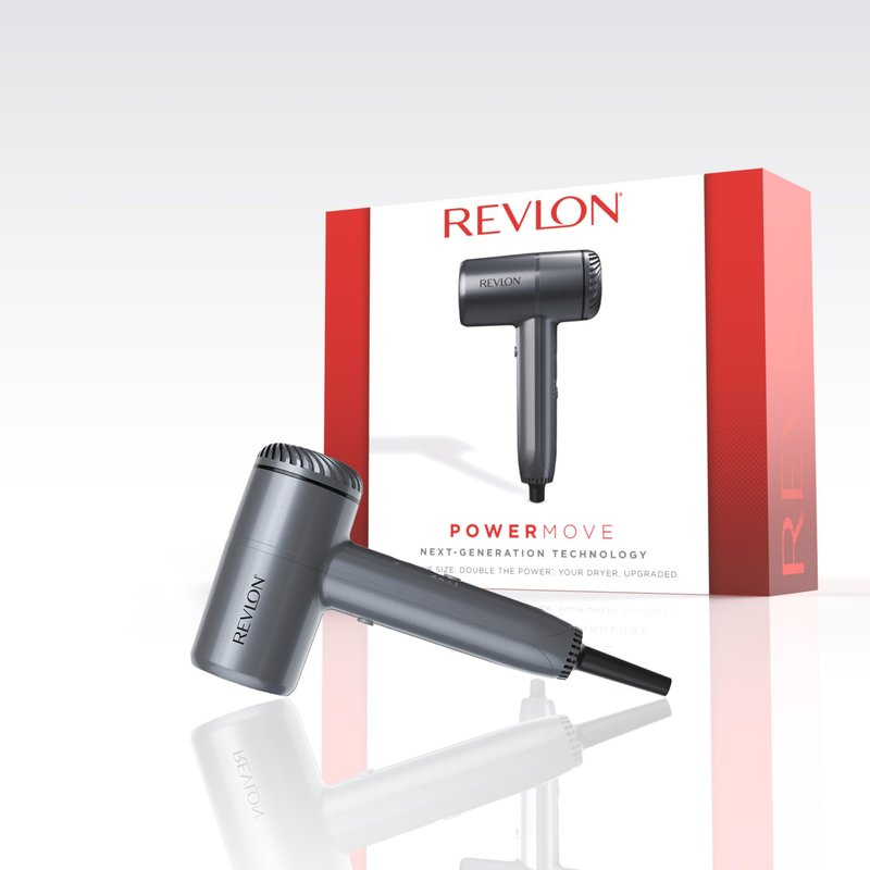 Revlon PowerMove Hair Dryer, Lightweight Blow Dryer with Salon-Quality Performance, Quicker Drying Powered by Advanced BLDC Motor