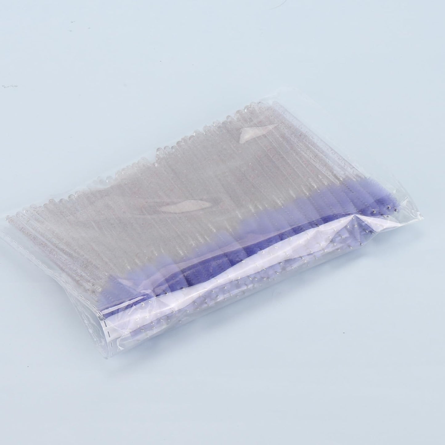 Tbestmax 300Pcs Disposable Eyelash Brush, Mascara Wands Makeup Brushes Applicators Kits for Eyelash Extensions and Eyebrow - Colorful Handle, Purple