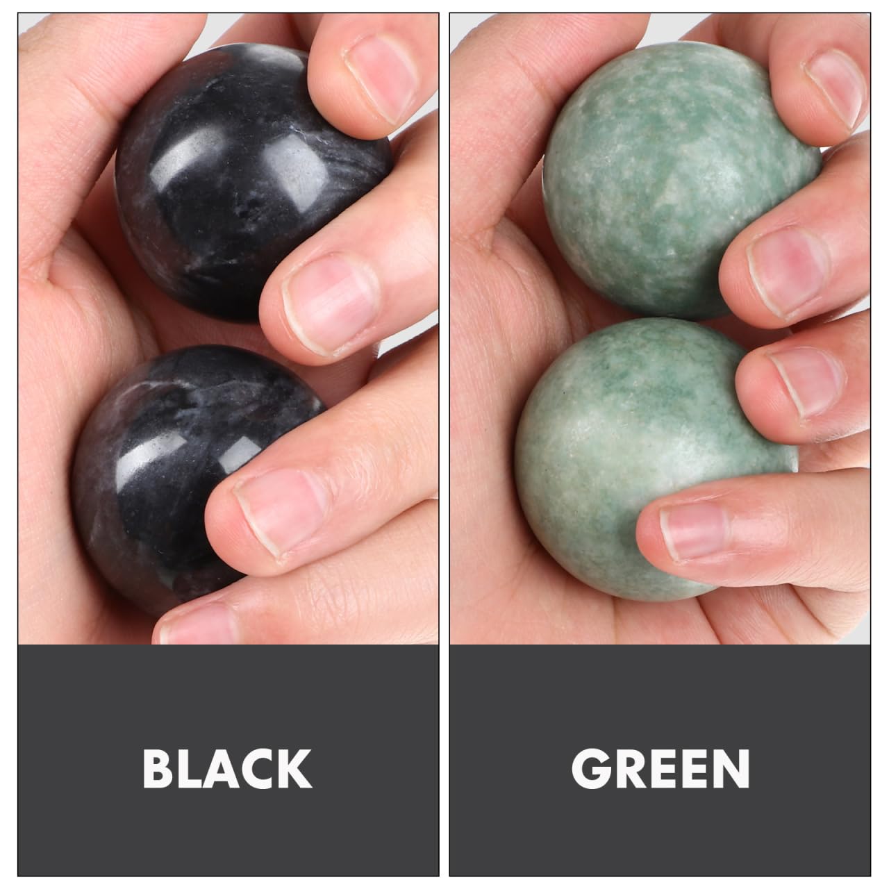 Hemoton 4 Sets Marble Baoding Balls Hand Exercise Ball Chinese Stress Ball for Adult Chinese Meditation Balls Hand Exercise Massage Alleviating Memory Loss Health Massage