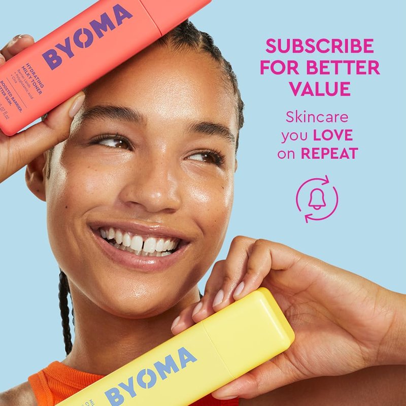 BYOMA Hydrating Serum - Moisturizing Facial Serum with Squalane & Ceramides for Glowing Skin - 1.01 fl. oz