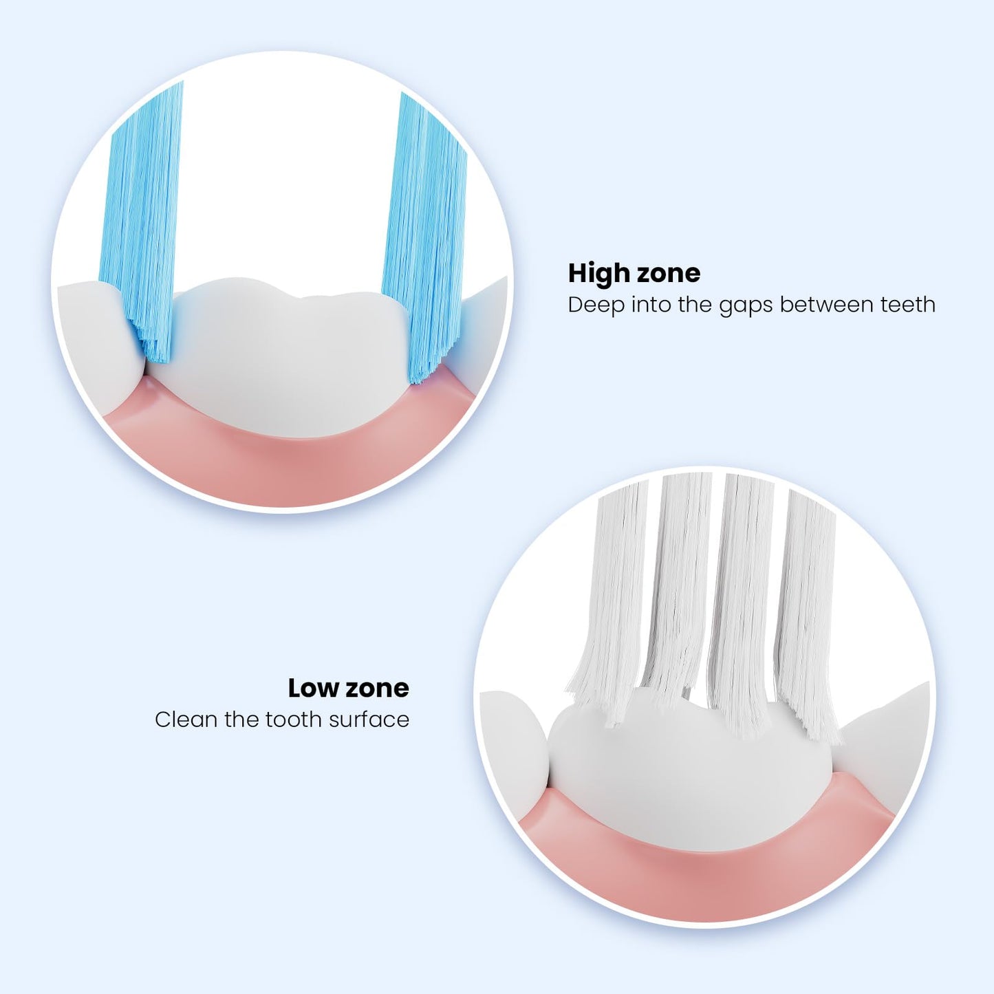 QYJ Manual Medium Bristles Toothbrush for Adults,Whitening Toothbrush with Spiral Medium Bristles for Smoke Tea Coffee Stain, Deep Plaque Removal, Rounded Bristle Tips for Gentle Cleaning, 5 Pack