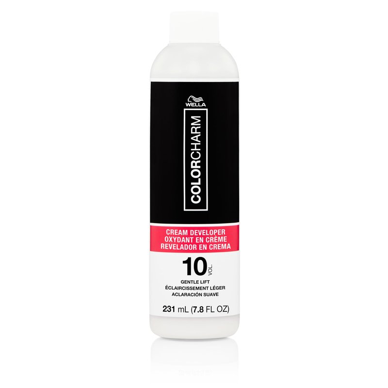 COLORCHARM Cream Hair Color Developer | 10 Volume | For Optimal Gray Blending and Rich Multi-Dimensional End Results | 7.8 Fl Oz (Pack of 1)