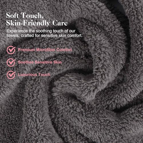 12 Pack Soft, Thick Spa Towels - Microfiber Facial Towels for Professional Estheticians