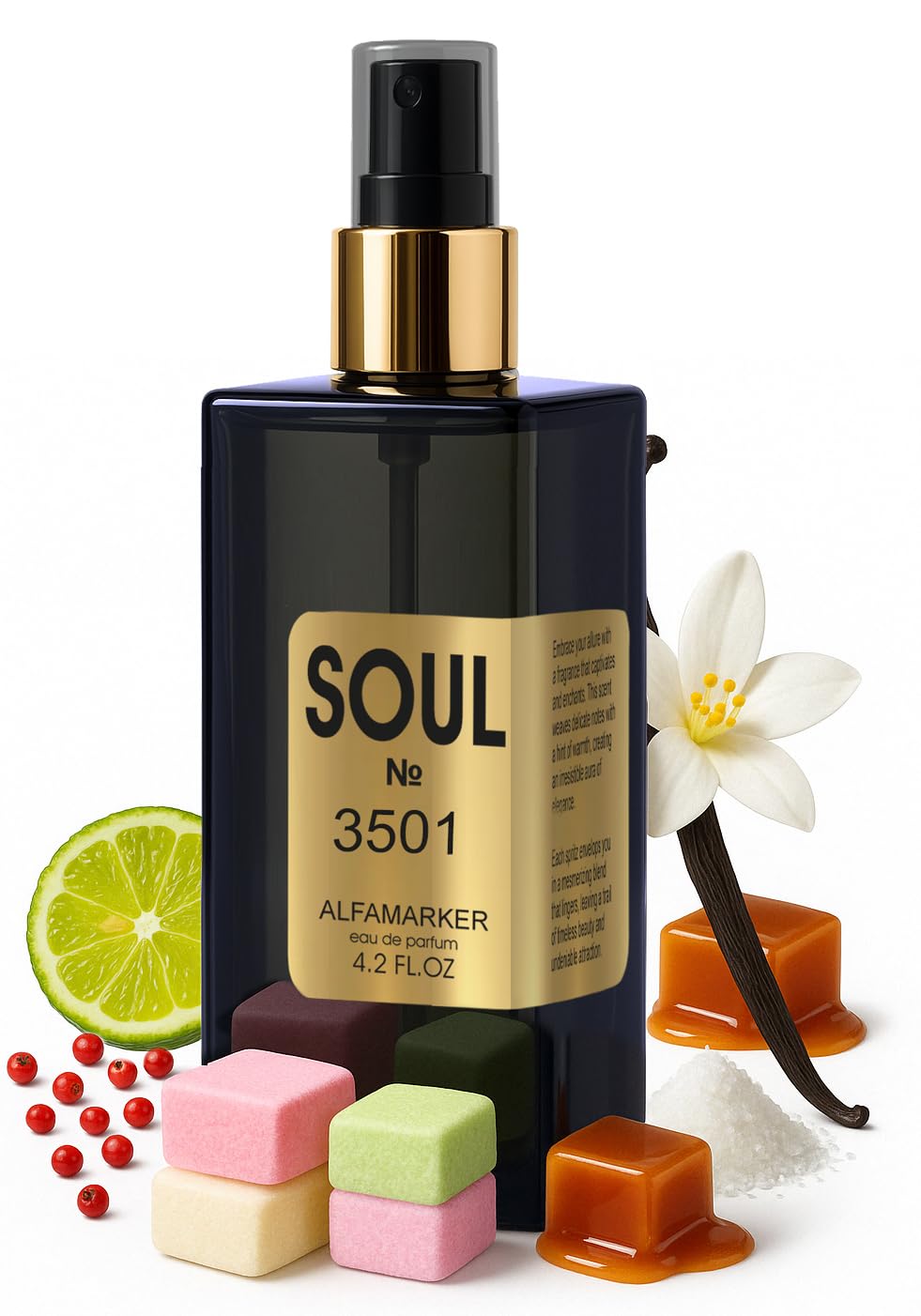 SOUL Eau de Parfum for Women - Long Lasting Boutique-Inspired Fragrance | 4.0 Fl Oz / 120ml