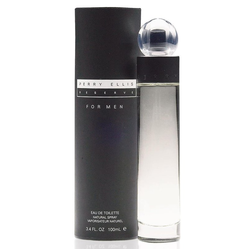Perry Ellis Reserve Eau De Toilette Spray for Men - Long-Lasting Cologne with Juniper & Citrus Notes - 3.4 fl oz (100 mL)