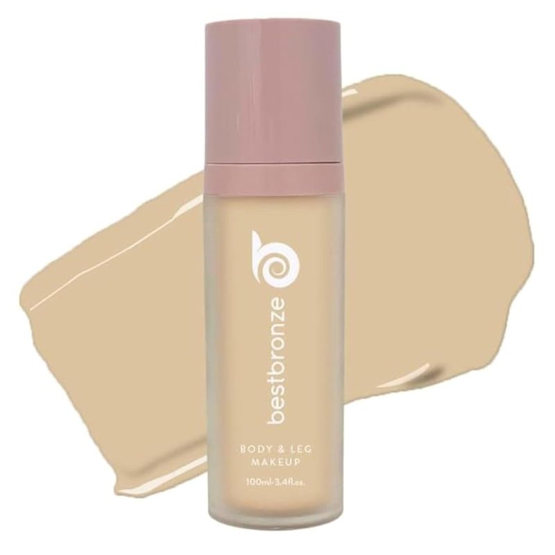 BestBronze Body Makeup Concealer - Waterproof Tattoo Cover Up & Full Coverage Foundation | 3.4 Fl Oz - NC5 Very Fair Beige