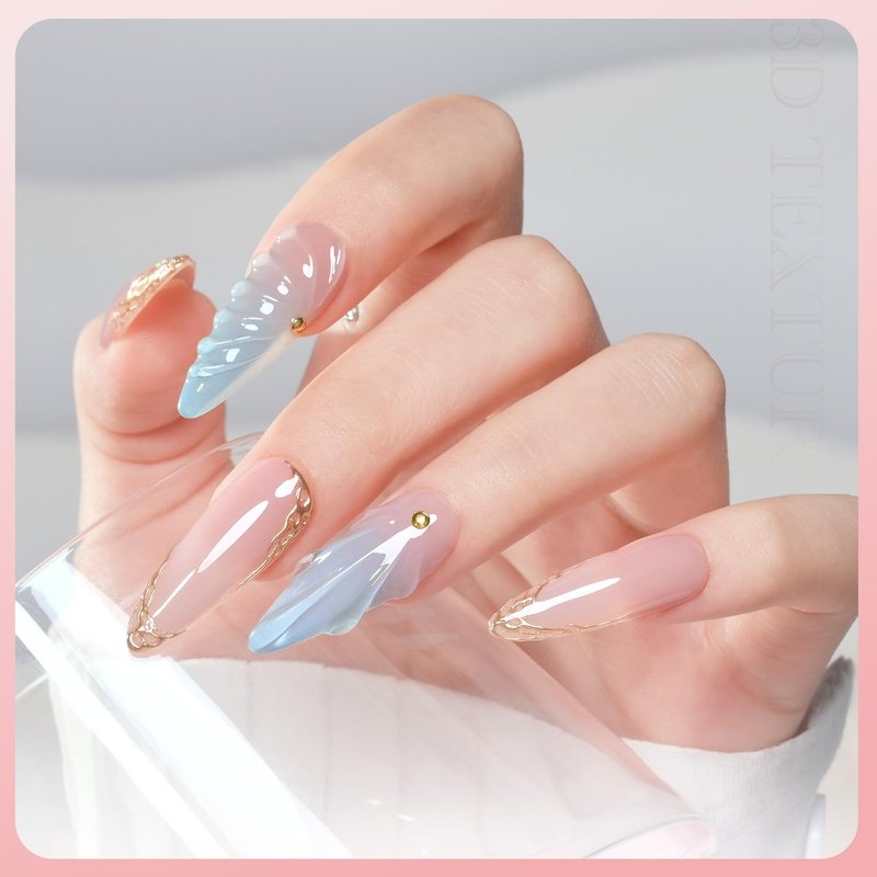 GAOY 3D Nail Gel - 15g Clear Sculpting Gel for Nail Art, Molding & Rhinestone Decoration