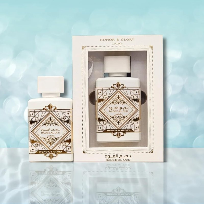 Afnan 9 Pm Pour Homme Eau de Parfum Spray for Men, 3.4 Ounce and Lattafa BADE'E AL OUD HONOR & GLORY 3.4 EAU DE PARFUM SPRAY Bundle
