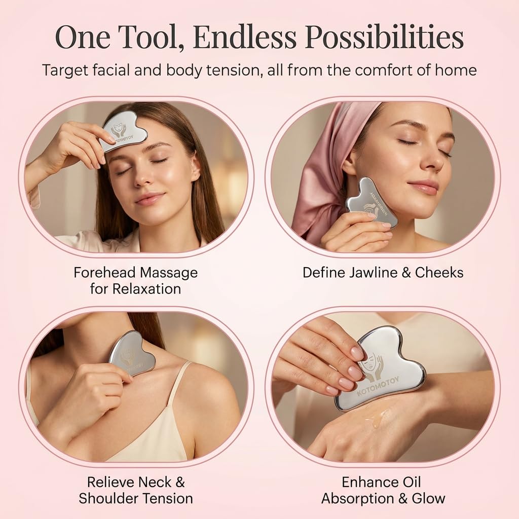 Lymphatic Contour Face Brush for Sculpting, lymphatic Face Brush gua sha facial tools Lymphatic Drainage Massager for skin care, Anti-Puffiness, Detox & Lift, Improves Skin Glow, Relieve Fatigue