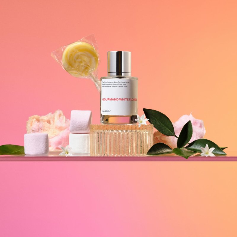 Dossier - Gourmand White Flowers - Eau de Parfum - Inspired by Flowerbomb - Long-Lasting Fragrance - Feminine - 1.7 fl oz (50ml)