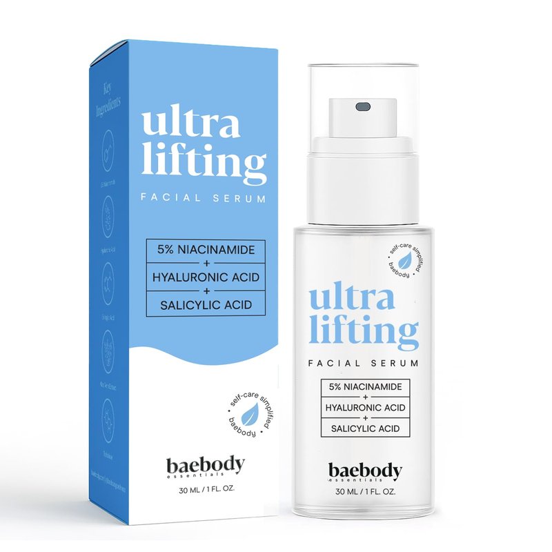 Baebody Niacinamide Serum with Peptides - Gentle Formula for All Skin Types, 30 mL