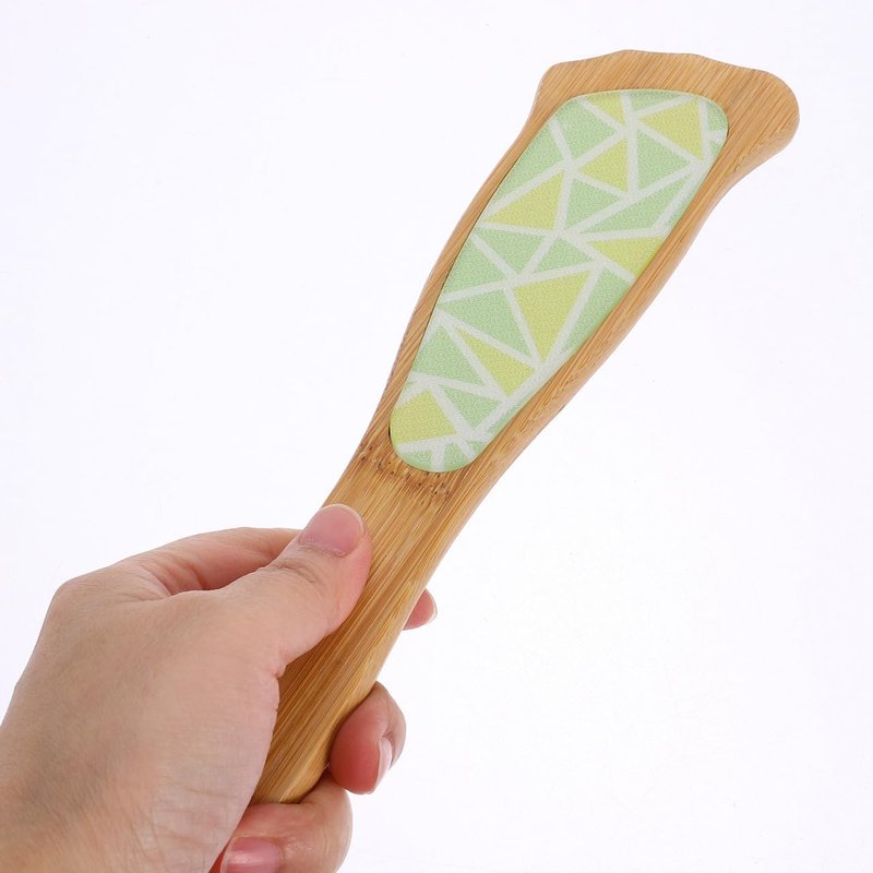 COHEALI Handle Nano Glass Double-Sided Foot File Pedicure Tool Dead Skin Remover Foot Scrubber Callus Remover for Home