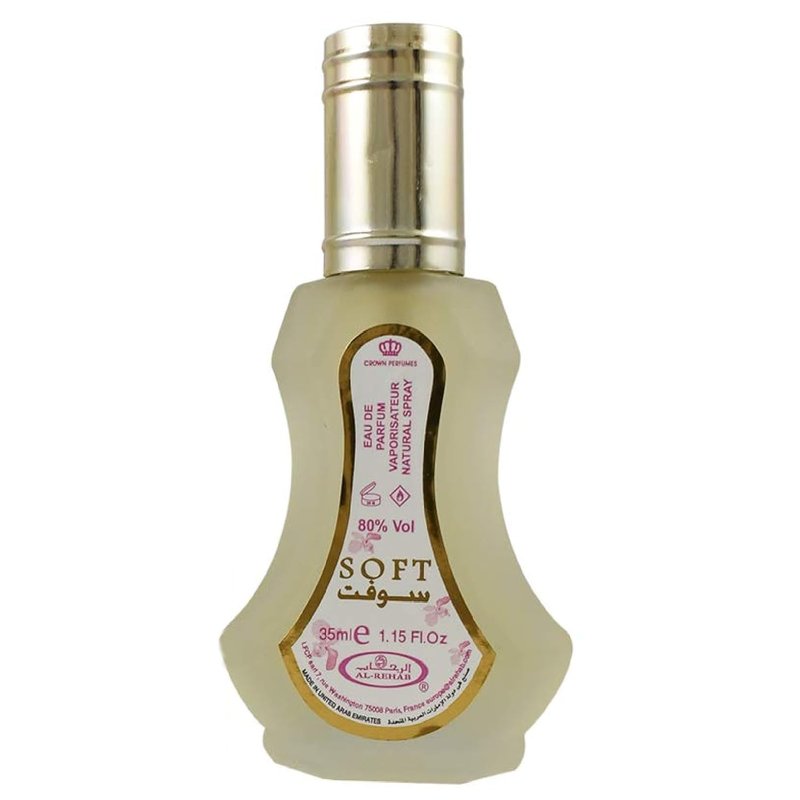 Al-Rehab Soft Eau De Natural Perfume Spray - 35 ml (1.15 fl. oz)