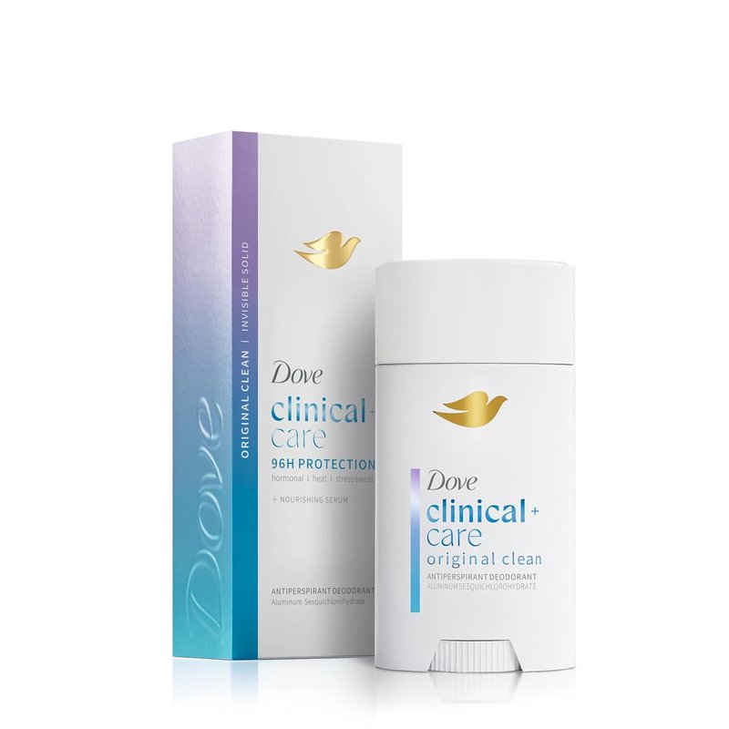 Dove Antiperspirant Deodorant for Women - Invisible Solid Stick with Nourishing Serum | 2.6 oz Original Clean