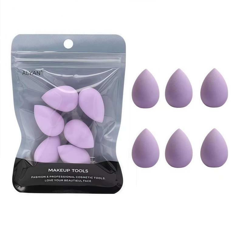 6Pcs Beauty Blender Sponge for Foundation, Powder, Concealer and Eye Shadow, Under Eyes, Highlight and Contour
