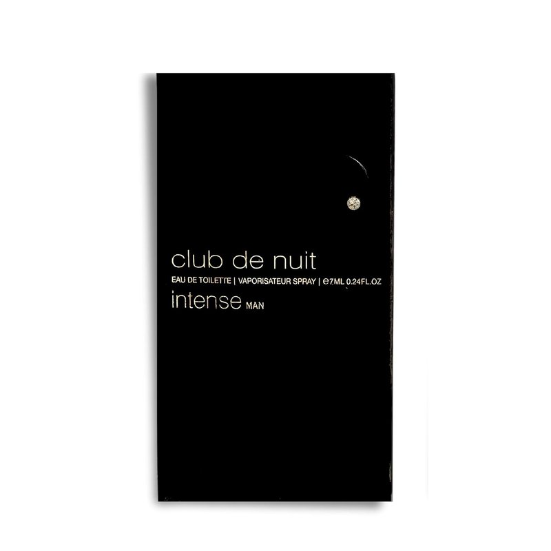 Armaf Club De Nuit Intense - Fruity Floral Woody Amber Eau de Toilette Spray for Men | 0.24 oz / 7 ml