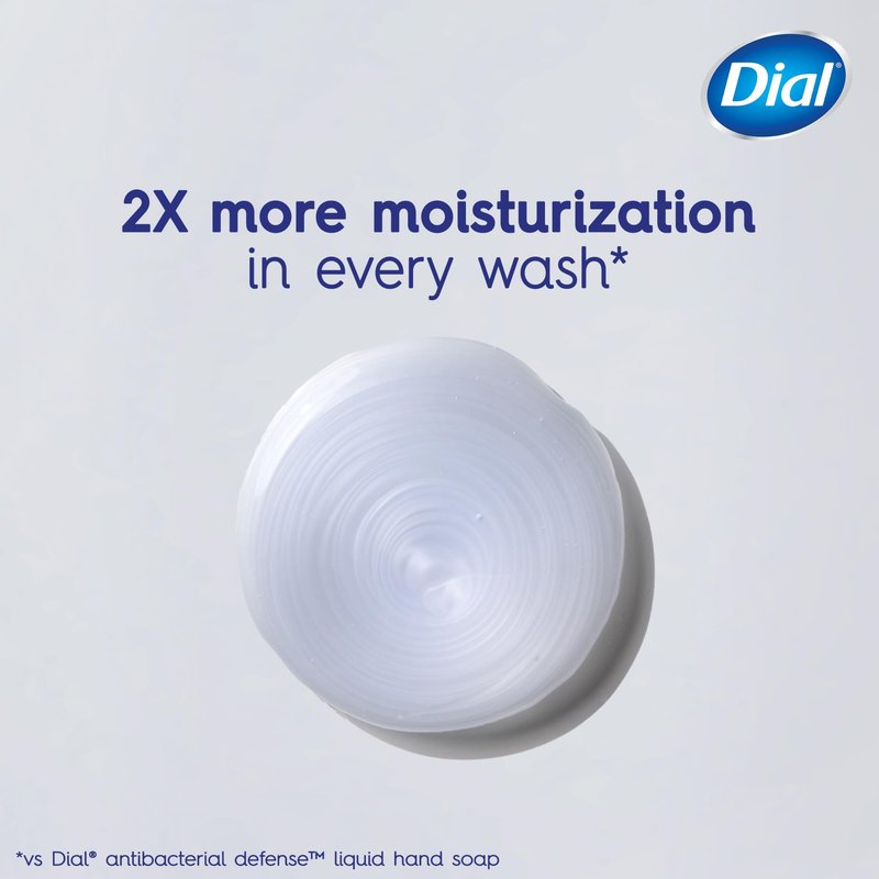 Dial Antibacterial Plus Hydrating Chamomile Liquid Hand Soap, 11oz (Pack of 4)