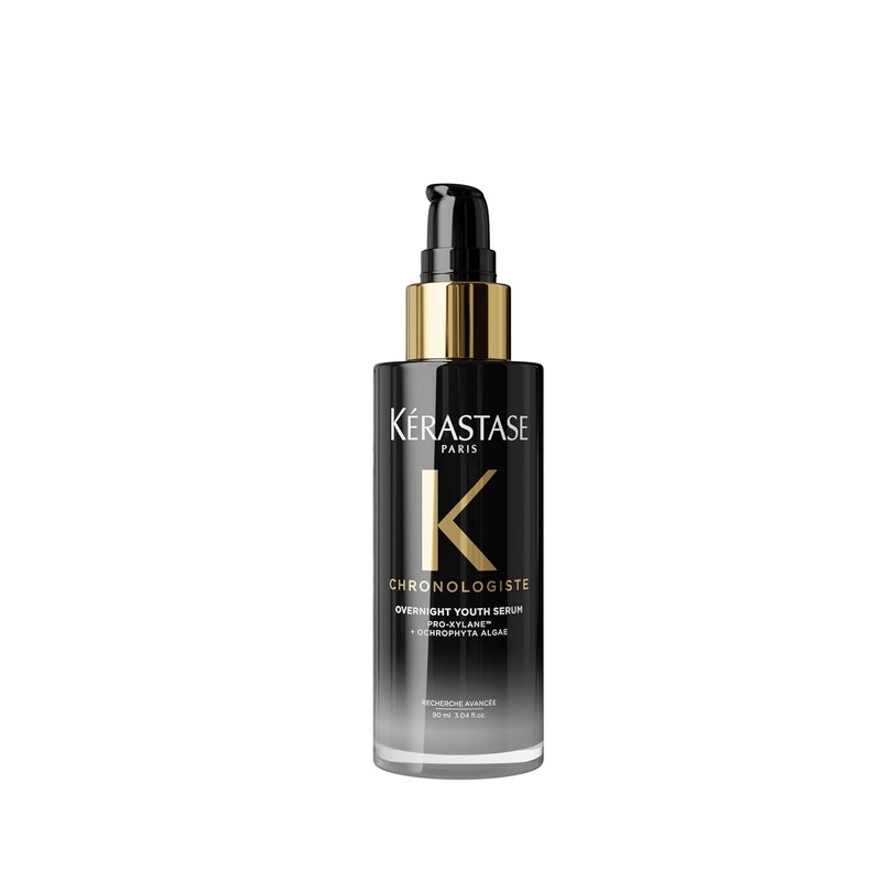Kérastase Chronologiste Overnight Youth Serum - Anti-Aging Leave-In Hair Treatment with Pro-Xylane™ | 3.4 Fl Oz