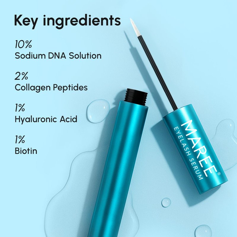 Eyelash Serum for Growth – Prostaglandin-Free Lash & Brow Enhancer | Rapid Results, Nourishing Formula
