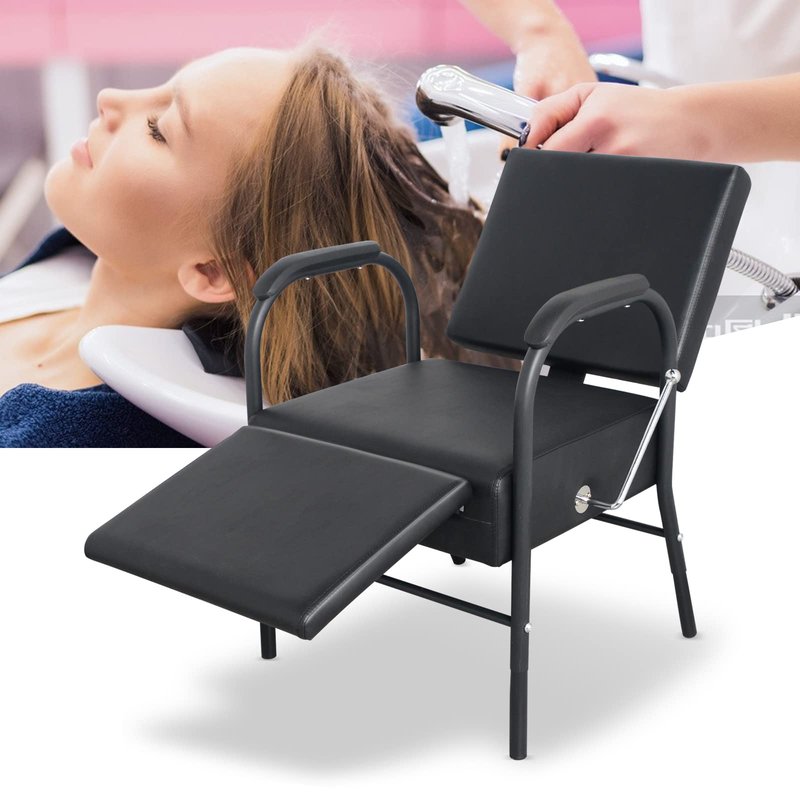 Reclining Salon Chair Barber Chair Styling Chair for Hair Stylist Salon Spa Beauty Equipment