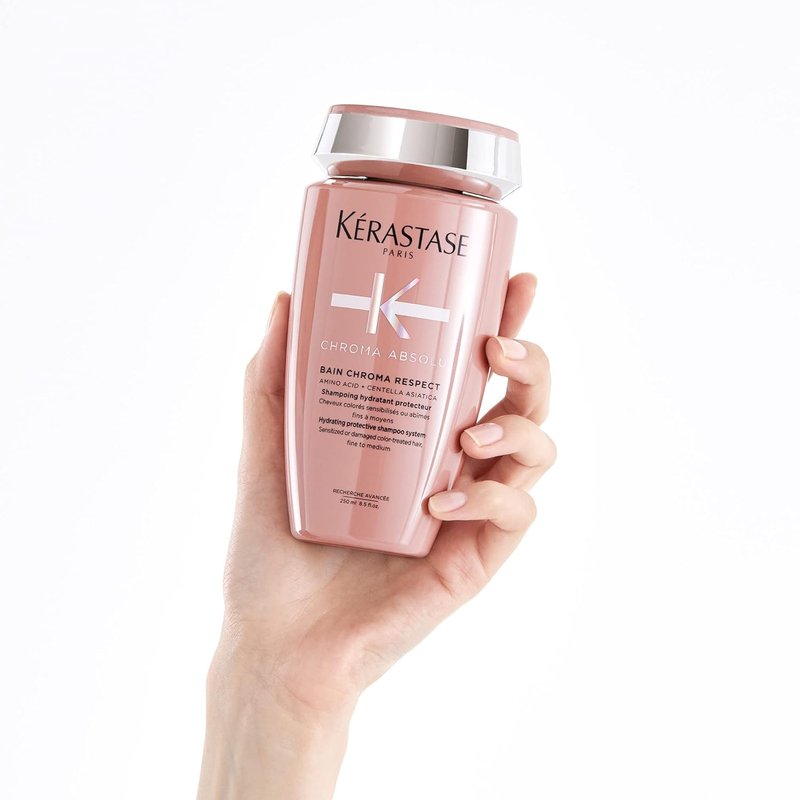 Kerastase Chroma Absolute Shampoo - Hydrating Formula for Color-Treated Hair | Protects & Nourishes Fine to Medium Hair