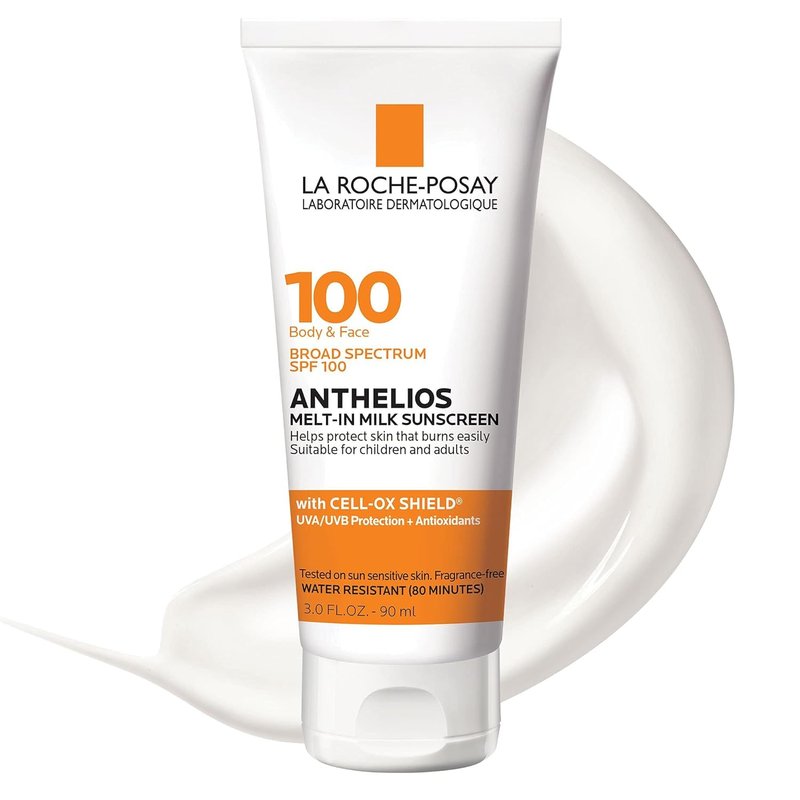 La Roche-Posay Anthelios Melt-In Milk Sunscreen SPF 100 - Broad Spectrum Protection for Sensitive Skin