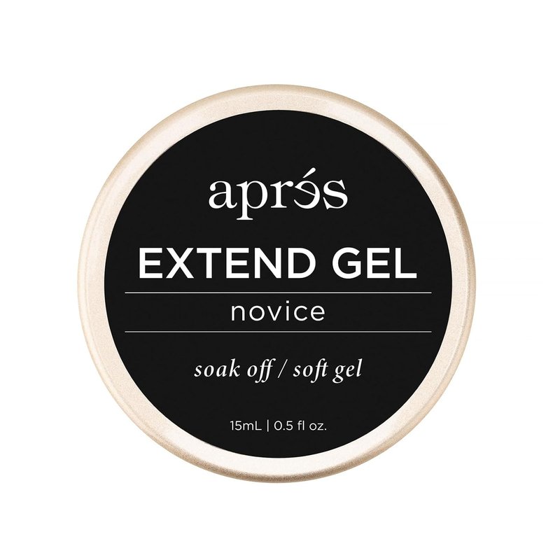 Apres Extend Gel | Gel-X Nail Tips Adhesive - HEMA-Free, Thick Consistency, Easy Application, 15 ml