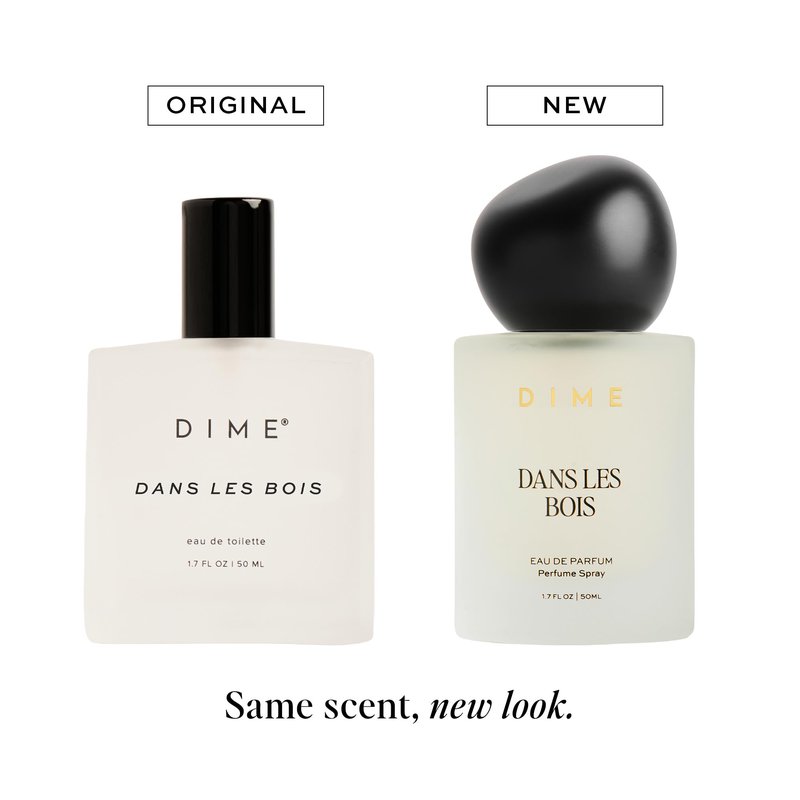 DIME Beauty Perfume Dans Les Bois, 1.7 oz / 50 ml - Feminine and Bold Scent, Hypoallergenic, Clean Perfume, Eau de Toilette For Women