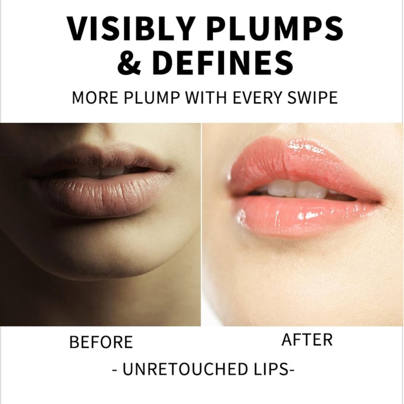 Hydrating Lip Oil Gloss Set - 8pcs Non-Sticky Moisturizing Tinted Plumping Butter | Long-Lasting Glossy Finish for Women & Teens