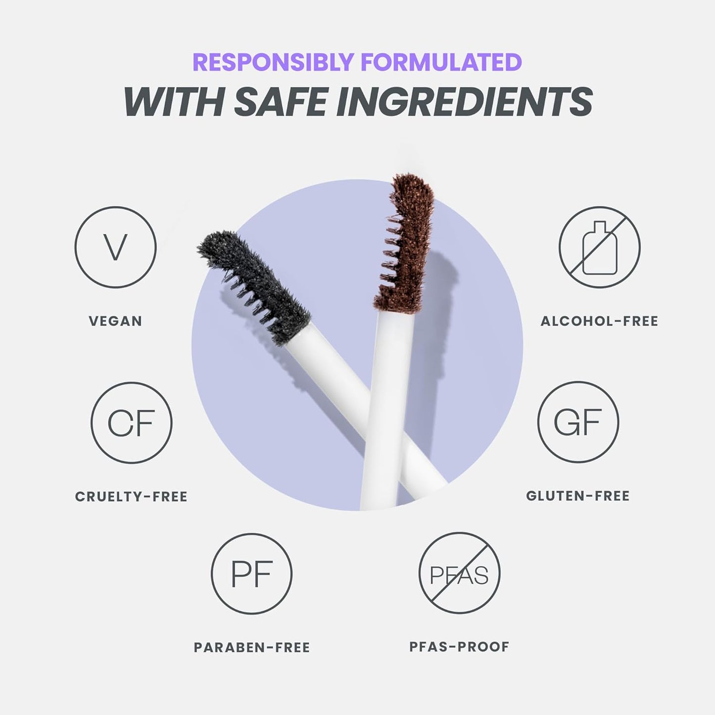 Wonderskin Brow/Do Eyebrow Gel Topper - Skinrageous All-Day Waterproof Tint Mascara (Blonde)
