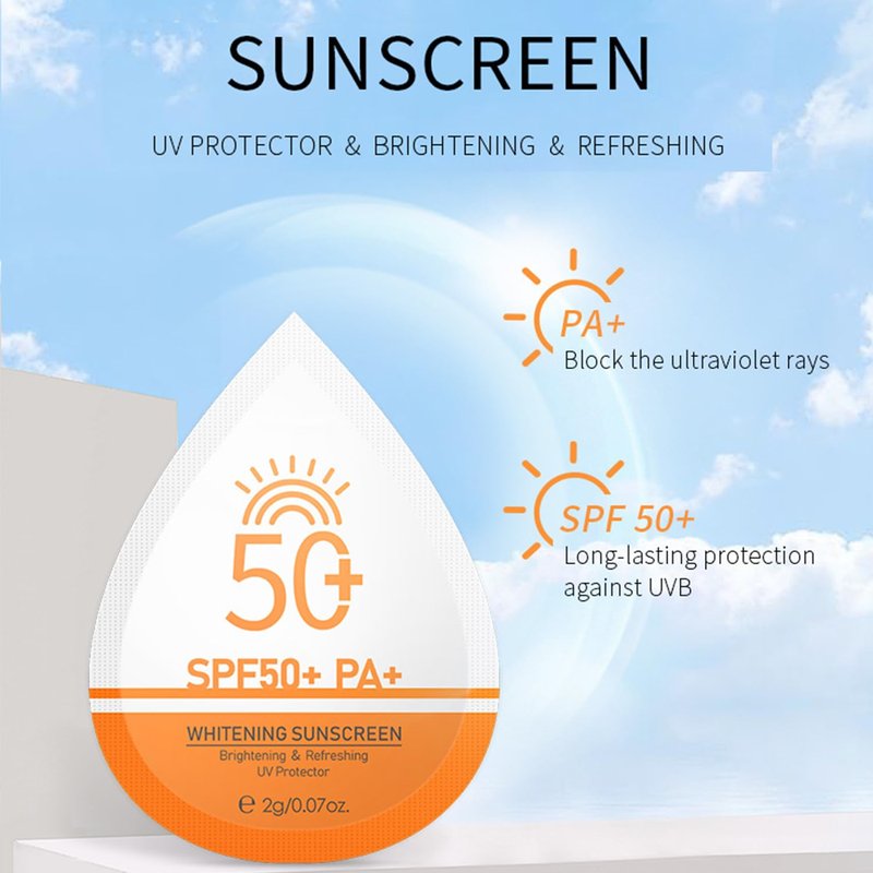 Mini Sunscreen Bulk, 30 Pcs SPF 50+ Mini Sunscreen Travel Size For Face & Body, Sunscreen Packets Party Favor, Bulk Sun screen, Waterproof & Non-Greasy, Perfect for Thank You Gifts & Beach Must Haves