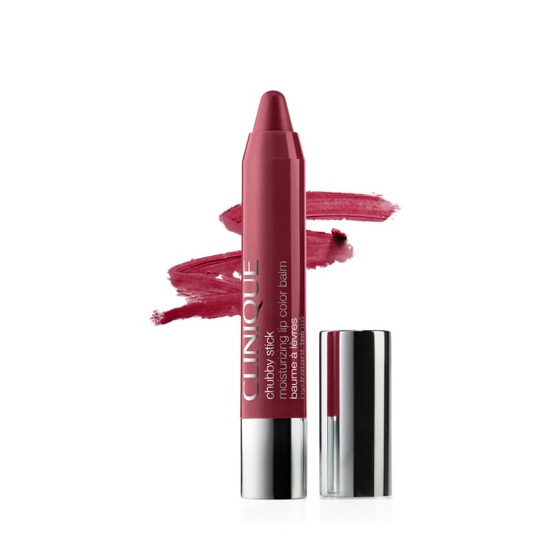 Clinique Chubby Stick Tinted Lip Colour Balm | With Shea Butter | Moisturizing + Hydrating | Natural-Looking Lip Tint, Broadest Berry