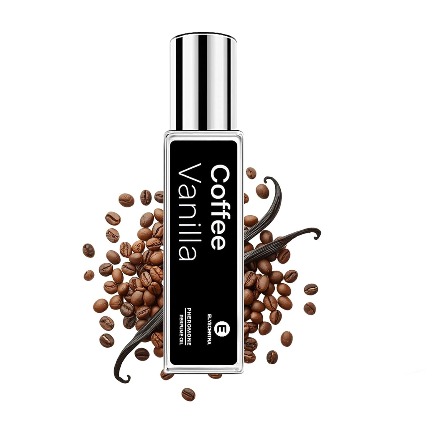 Skiennix Pheromone Perfume - Long-Lasting Coffee Vanilla Fragrance | Travel Size 0.34 FL OZ/10 ML Roll-On