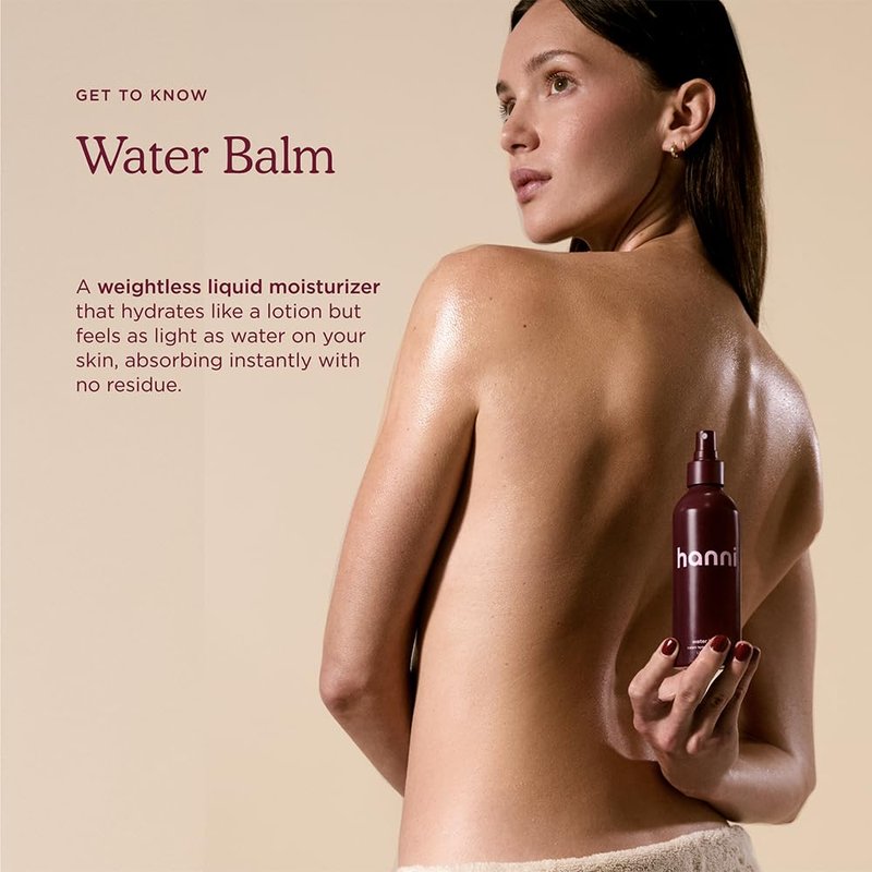 HANNI Gift Set Trio | Including Splash Salve, Water Balm & Fatty, Moisturizing and Hydrating Best Sellers
