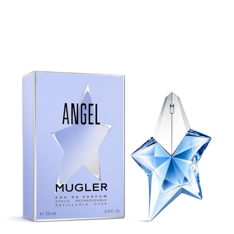 Mugler Angel Eau de Parfum for Women | Ambery & Woody Scent with Bergamot, Praline & Patchouli - Long-Lasting Fragrance