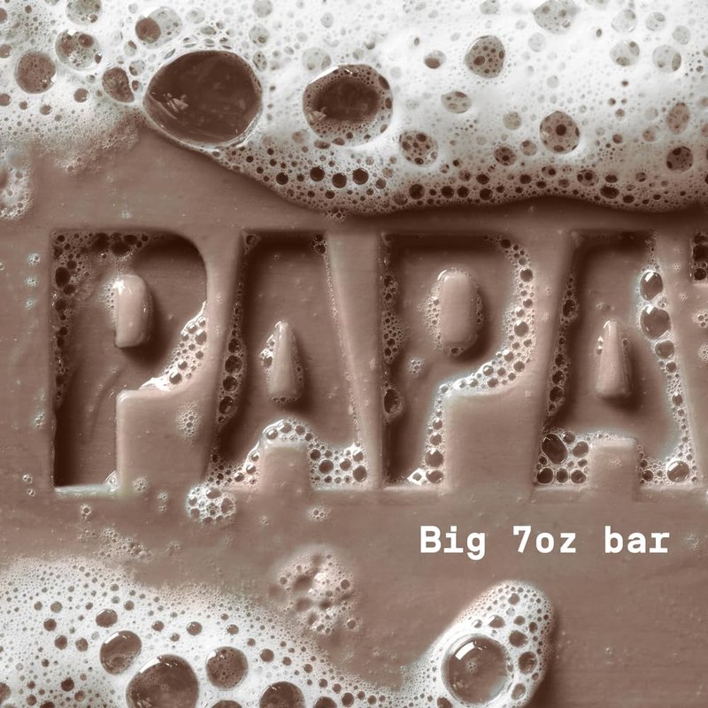 PAPATUI by Dwayne Johnson Enriching Bar Soap for Men - Hydrating Daily Cleanser with Mango Butter & Avocado Oil | Lush Coconut | 7oz