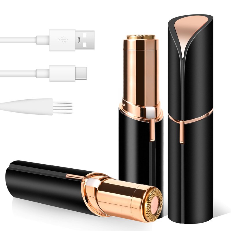 Flawless Facial Hair Removal for Women, Electric Painless Rechargeable Facial Hair Remover for Face, Lip, Chin