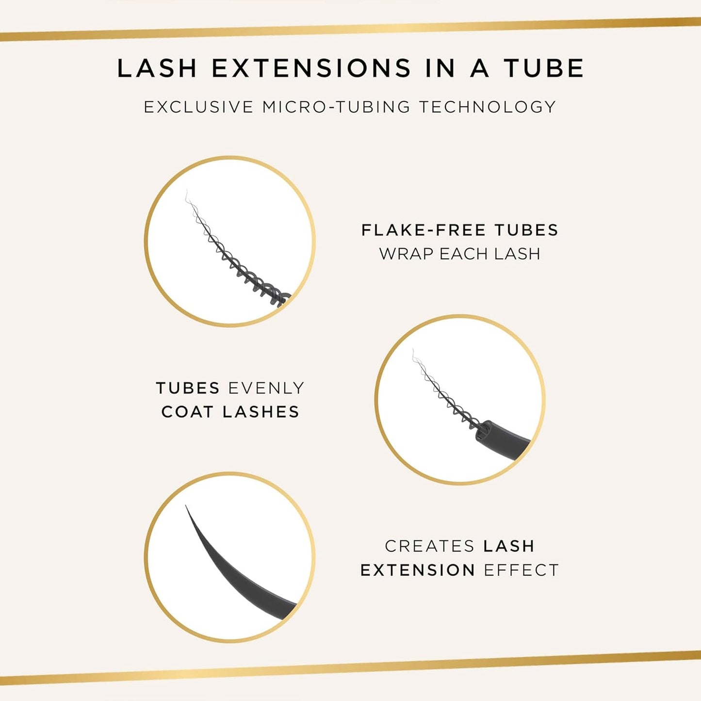 Tarte Tartelette Tubing Mascara & Quick Stick Liner - Lash Extensions Mascara with Ultra-Thin Gel Eyeliner, Vegan & Easy to Remove