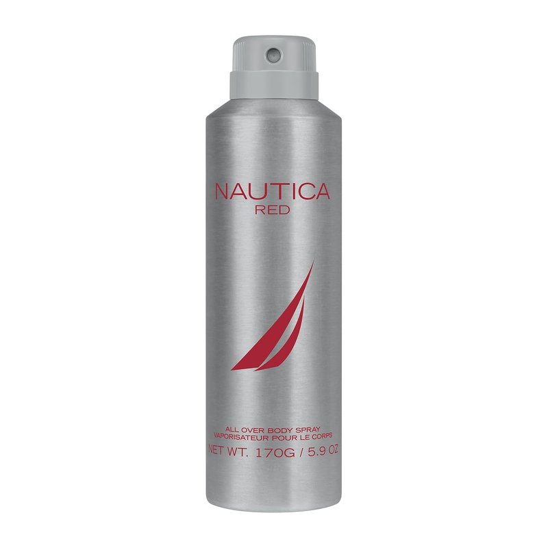 Nautica Deodorizing Body Spray for Men - Aromatic Fougere Fragrance with Black Pepper & Lavender | 6.0oz