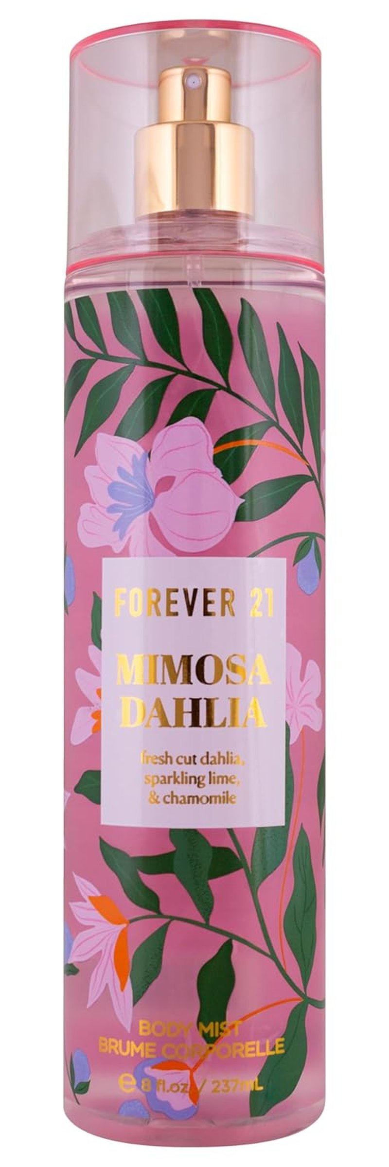 Forever 21 Mimosa Dahlia Body Spray - Refreshing Fragrance, 8 Fl. Oz.