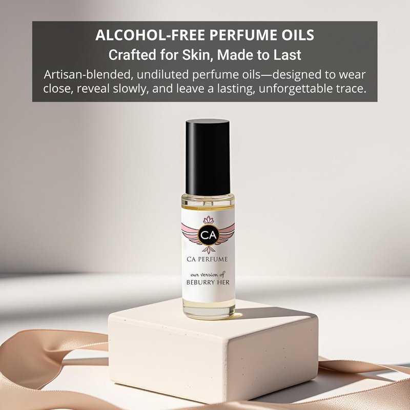 Fierceful Men's Cologne Layering Set - Long Lasting EDP & Body Oil Roll-On | Travel Size 0.27 Fl Oz + 0.33 Fl Oz
