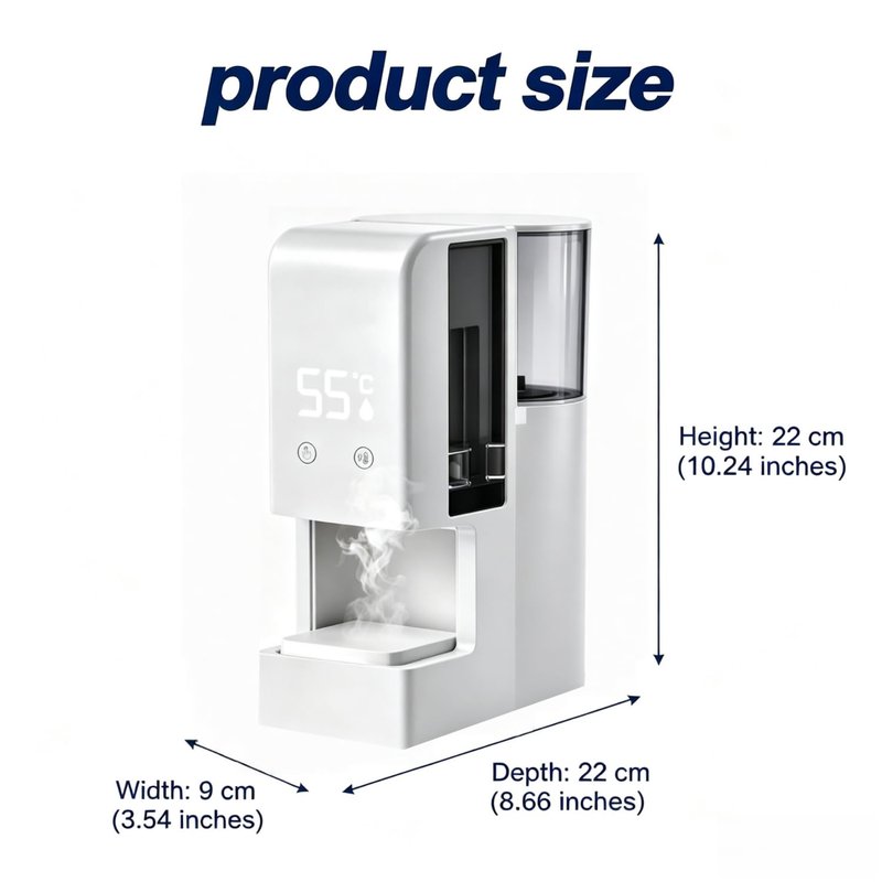 Hot Face Towel Dispenser, Disposable Hot Face Towel Heater Machine，Towel Heater Machine, 5-Second Fast Heating for Spa | Ideal for Home, Salon & Personal Use By Beauty Enthusiasts （40PCS Towels）