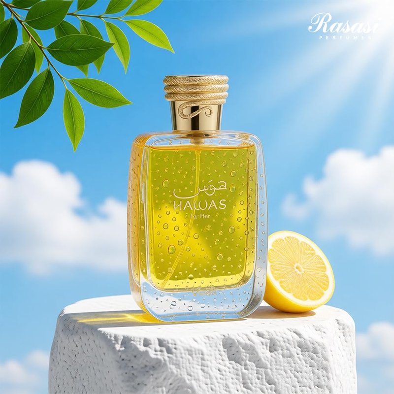 RASASI Hawas For Her - Eau de Parfum 100ML (3.4 OZ) - Premium Arabian Perfume For Women, A Signature Women Perfume Long-Lasting Fragrance For All Day Freshness, Ideal Gift For Women for any Occasion